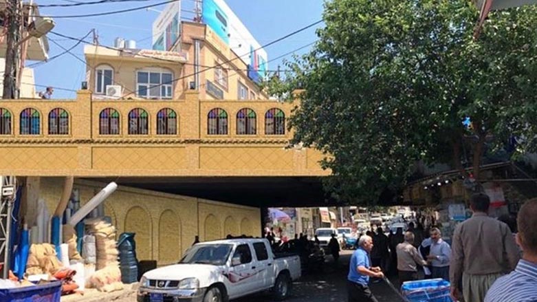 لە سلێمانی پردی شەقامی مەولەوی نۆژەن دەكرێتەوە